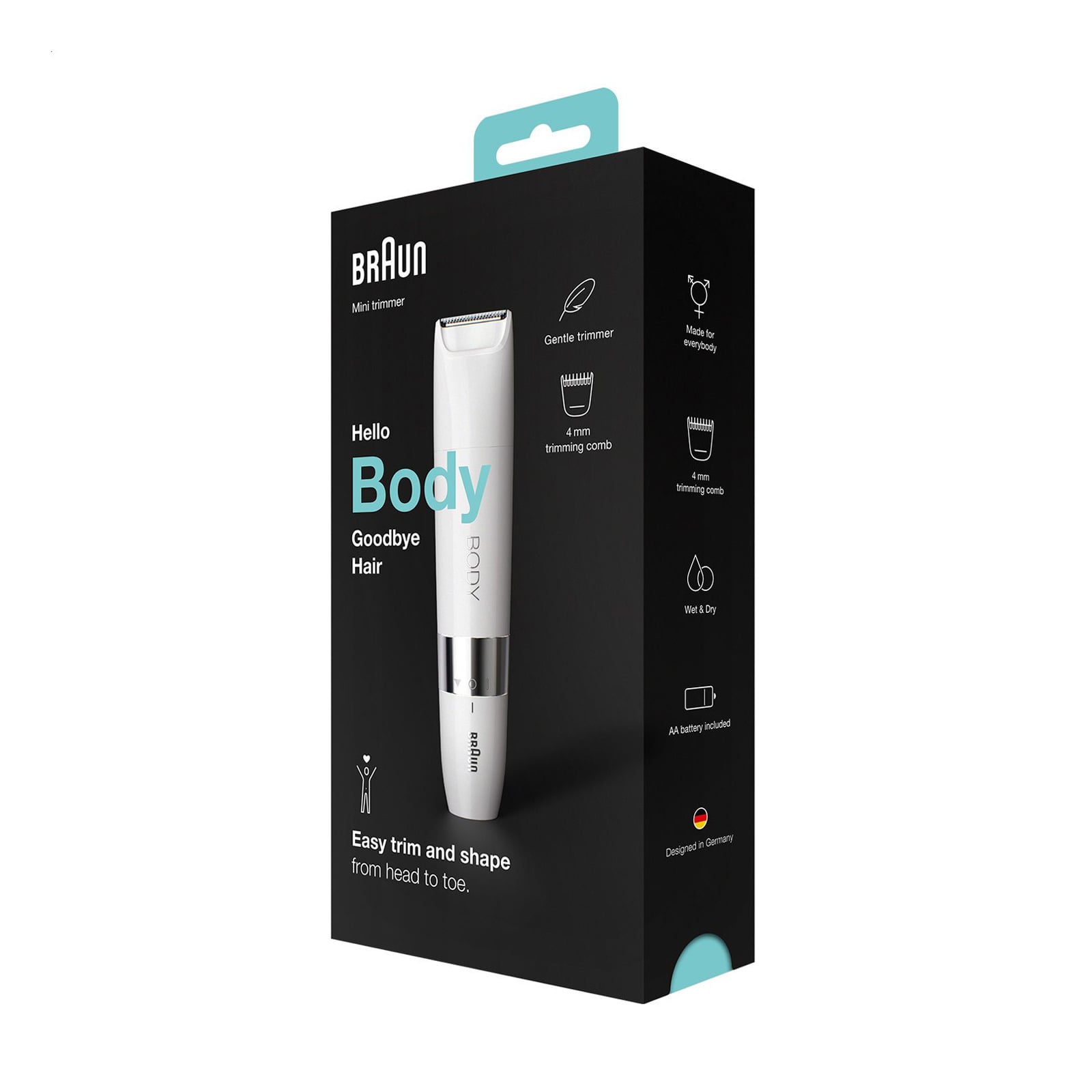 Тример універсальний Braun BS1000 Body Mini